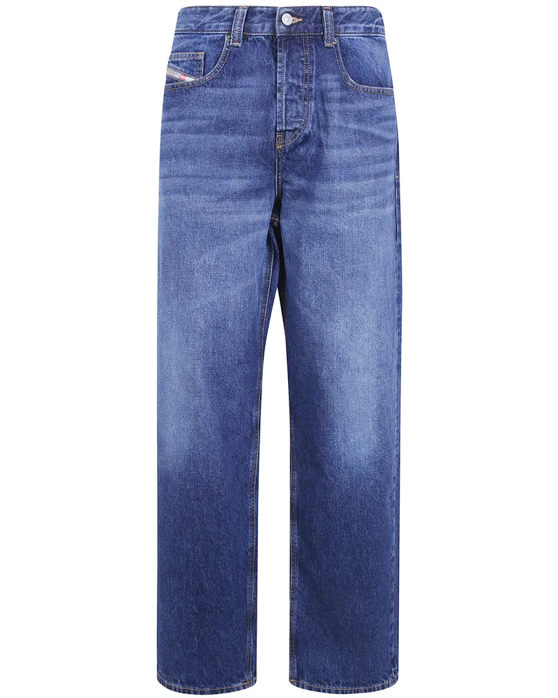 Diesel Jeans Wide Leg "2001 D-Macro Blue