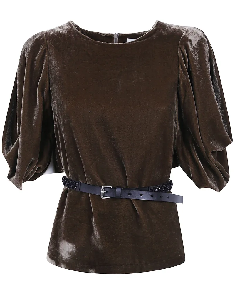 P.A.R.O.S.H. P. A.R. O H. Blouse Dove Gray