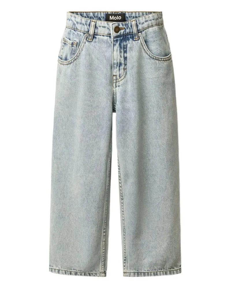 Molo Aiden" Woven Trousers Blue