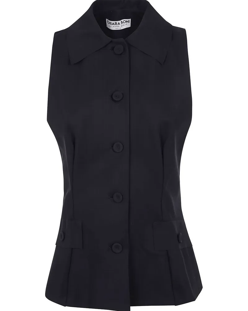 Chiara Boni Sumio Sje Jersey Top By Chiara Boni La Peti Black