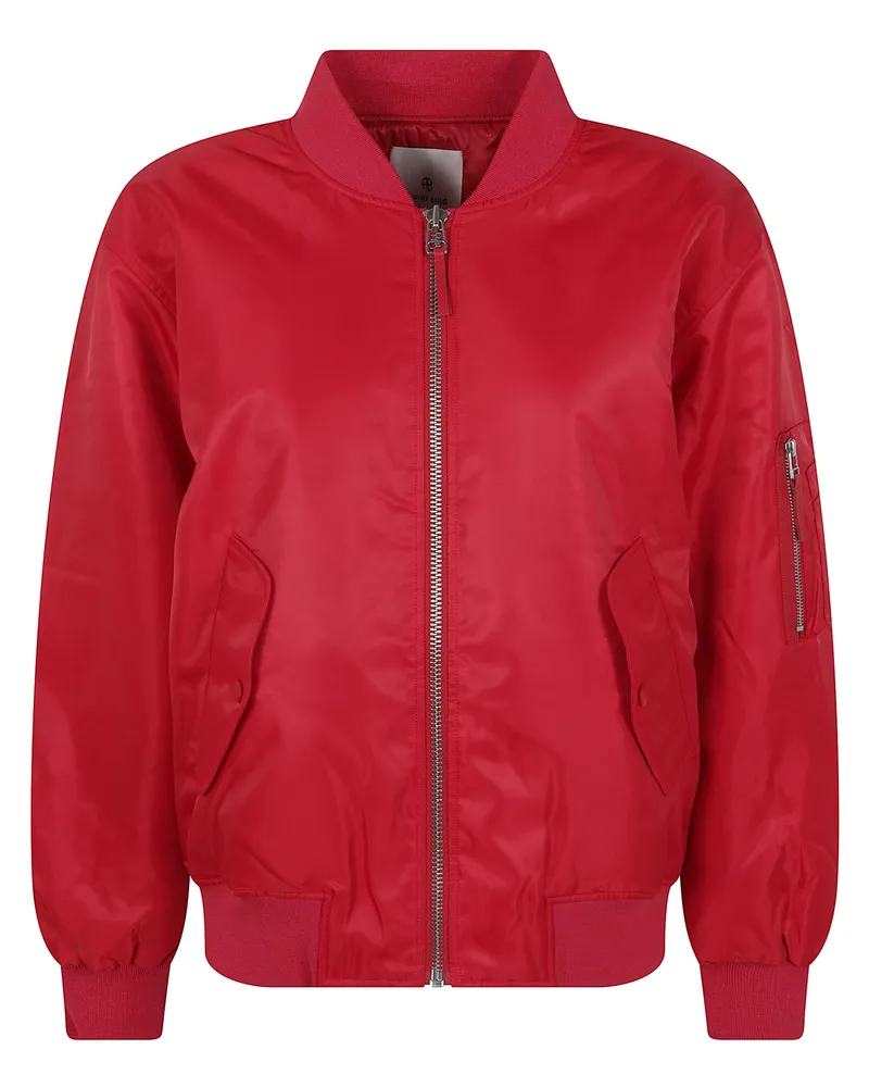 Anine Bing Jacket Zipper "Leon Red