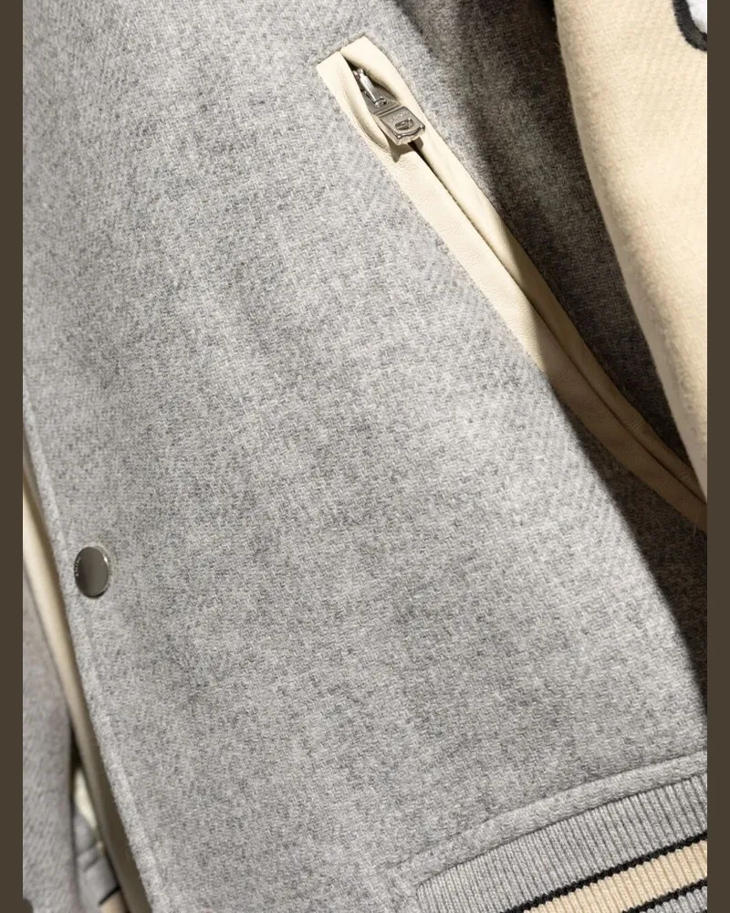 Amiri Bones" Jacket Gray