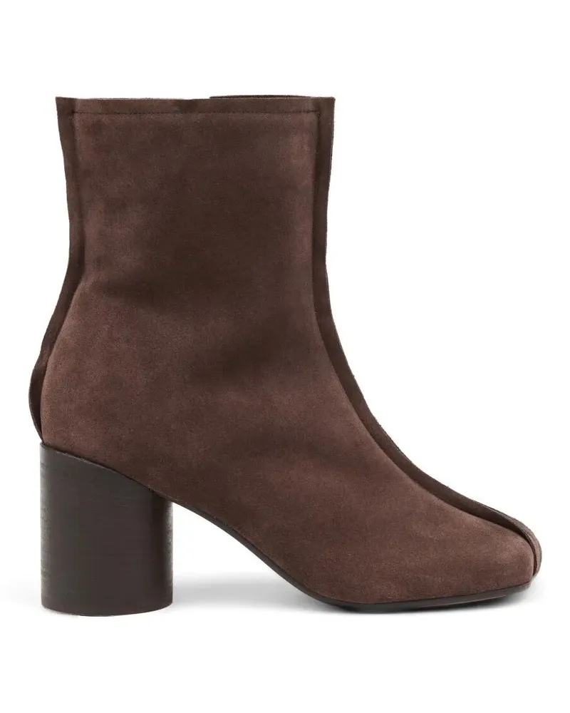 Maison Margiela Boots Leather Dark Brown Brown