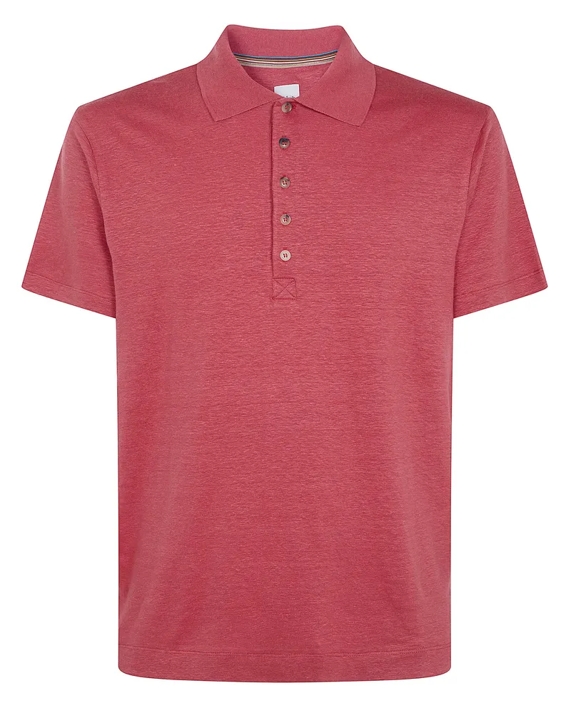 Paul Smith Mens Polo Shirt Red