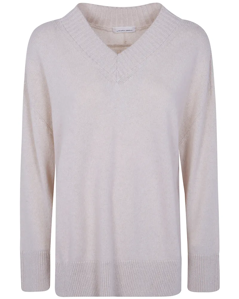 Liviana Conti Sweater Cashmere "Alison Beige