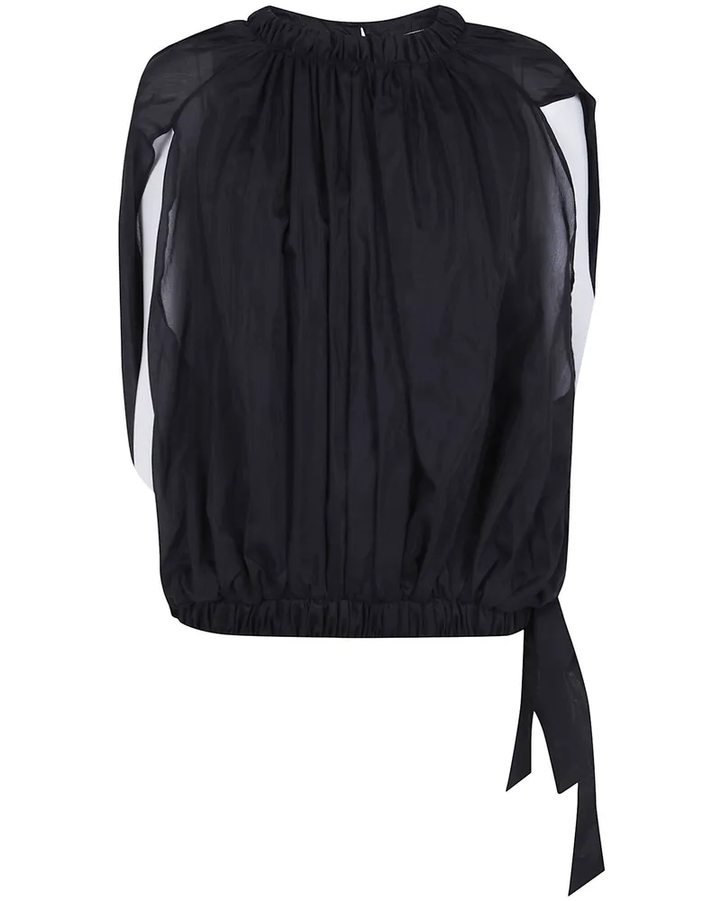 Semicouture Muslin Shirt Black