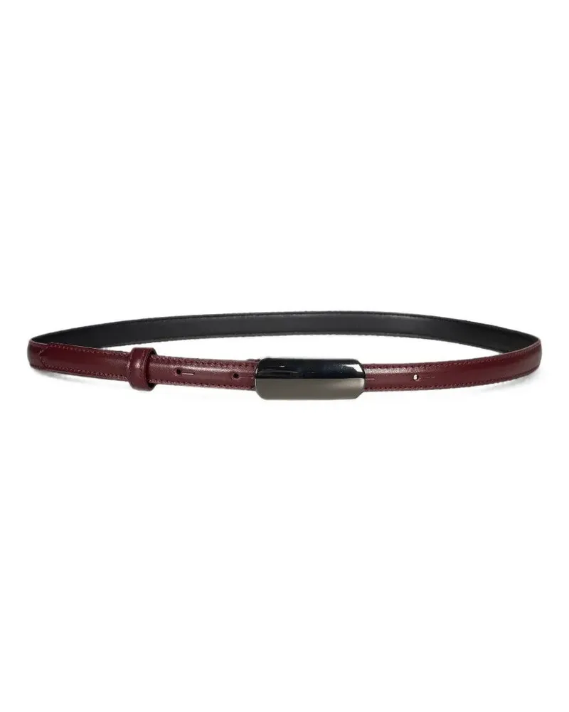 Antonelli Firenze Leather Belt "Aldeide Red