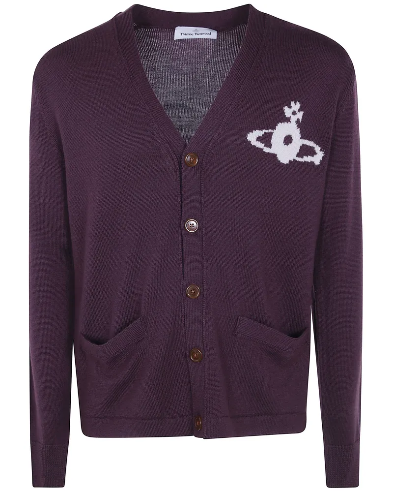 Vivienne Westwood Wool Cardigan "Alex Red