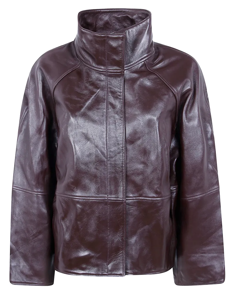 Soeur Leather Jacket "Gamma Pink