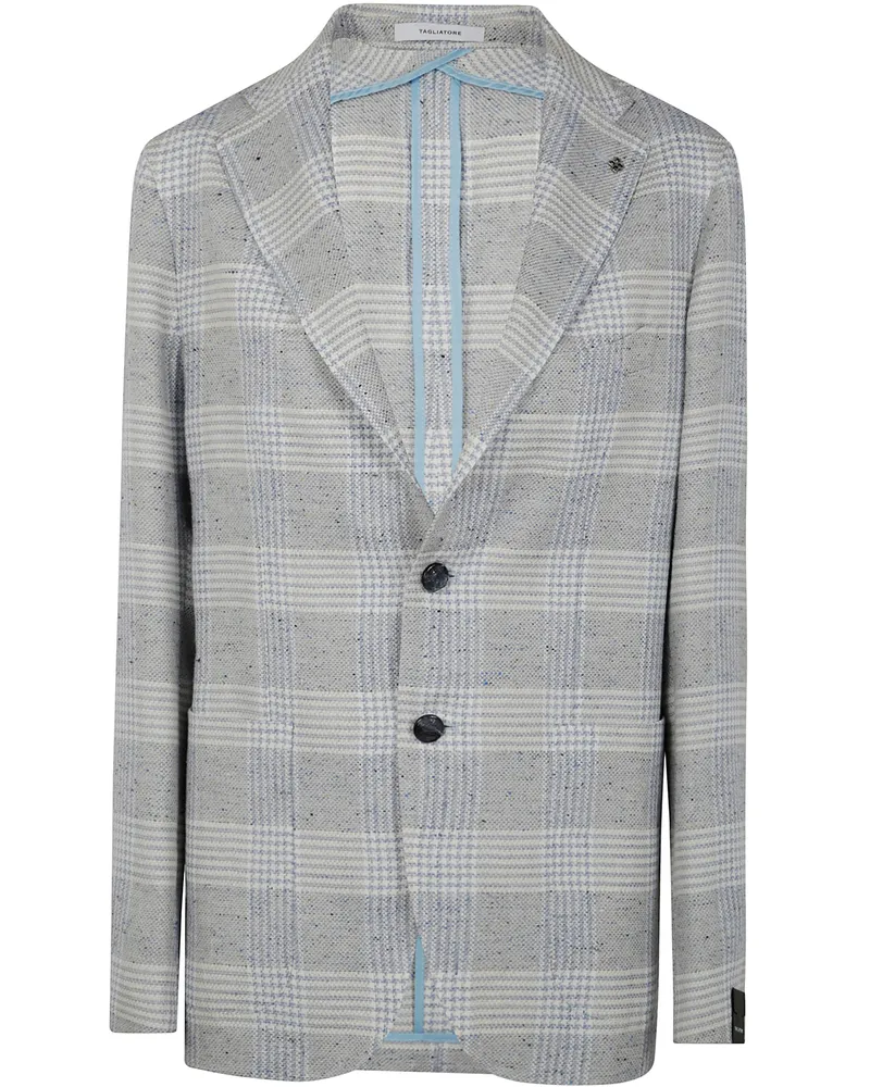 Tagliatore Man Jacket Blue