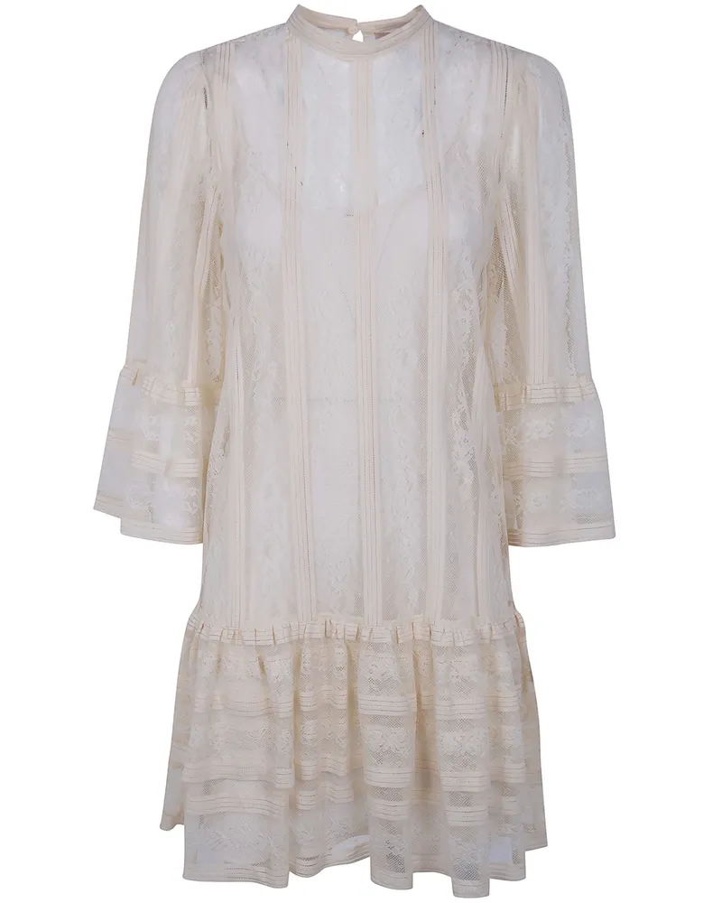 Twin-Set Mini Dress White