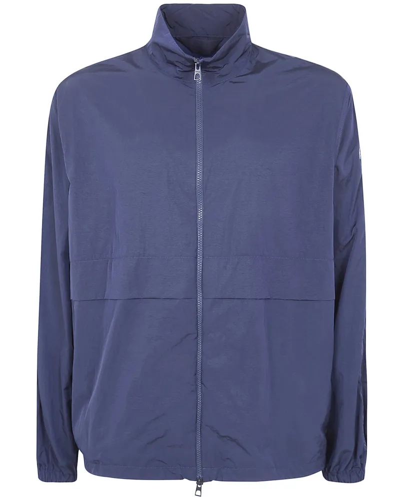 Moncler Rastaban" Washed Nylon Jacket Blue