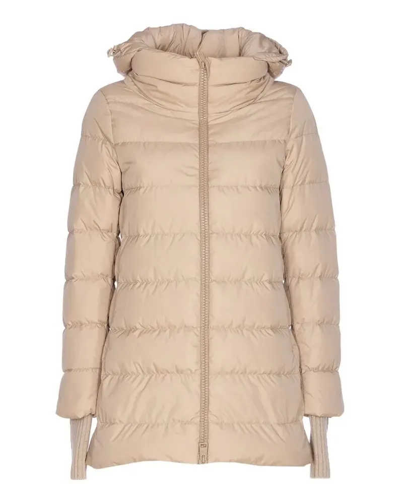 Herno A-Shape Chamonix" Jacket Beige