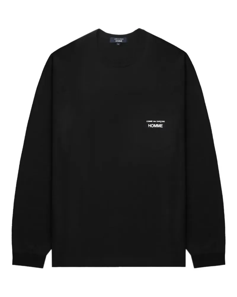 Comme des Garçons Classic Long Sleeves T-Shirt Black