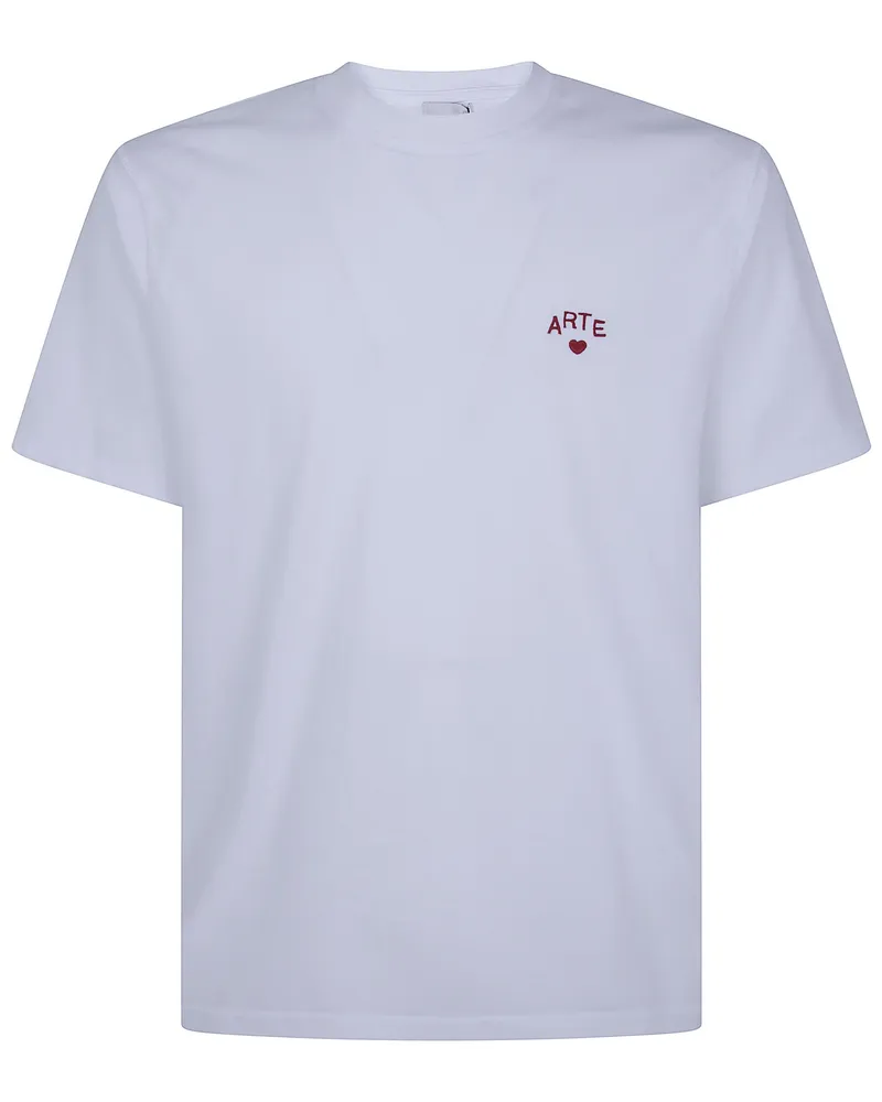 Arte Antwerp T-Shirt Cotton "Arte Heart White