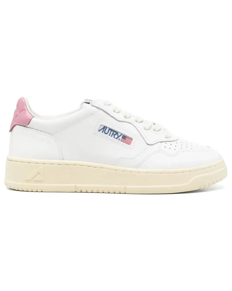 AUTRY Medalist Low" Leather Sneakers White
