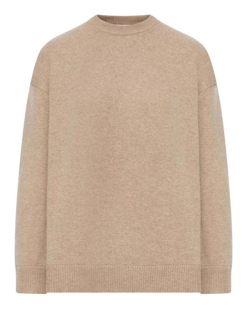 Max Mara MAX MARA Ottavo' Oversized Sweater Beige