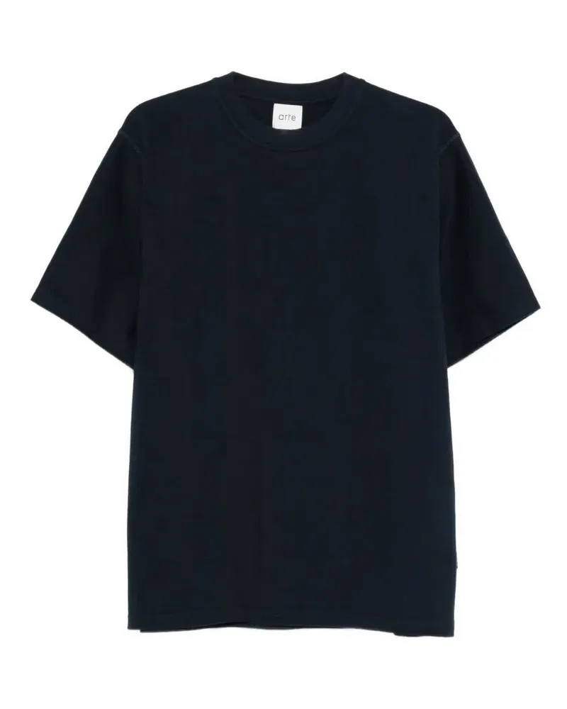 Arte Antwerp Back "Collage" T-Shirt Blue