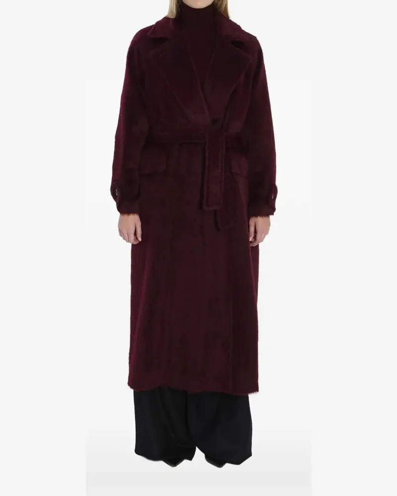 Max Mara Albata1234" Oversized Coat Red