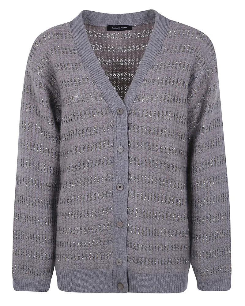 Fabiana Filippi Cardigan Brown "Cardigan Brown
