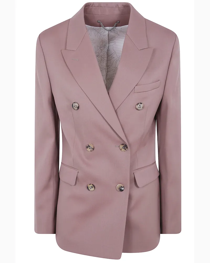 Golden Goose Blazer Double-Breasted "Journey Pink