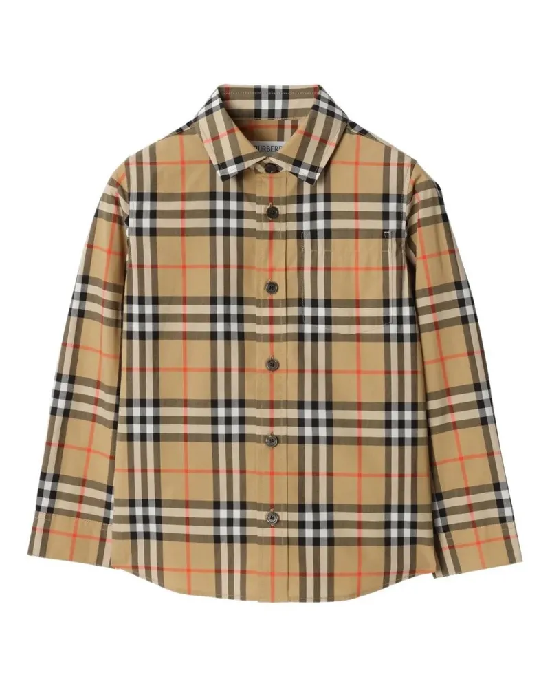 Burberry Shirt Long Sleeve "Owen White