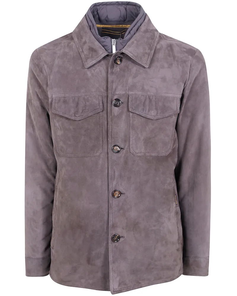 MOORER Jacket Brown "Torquato Brown