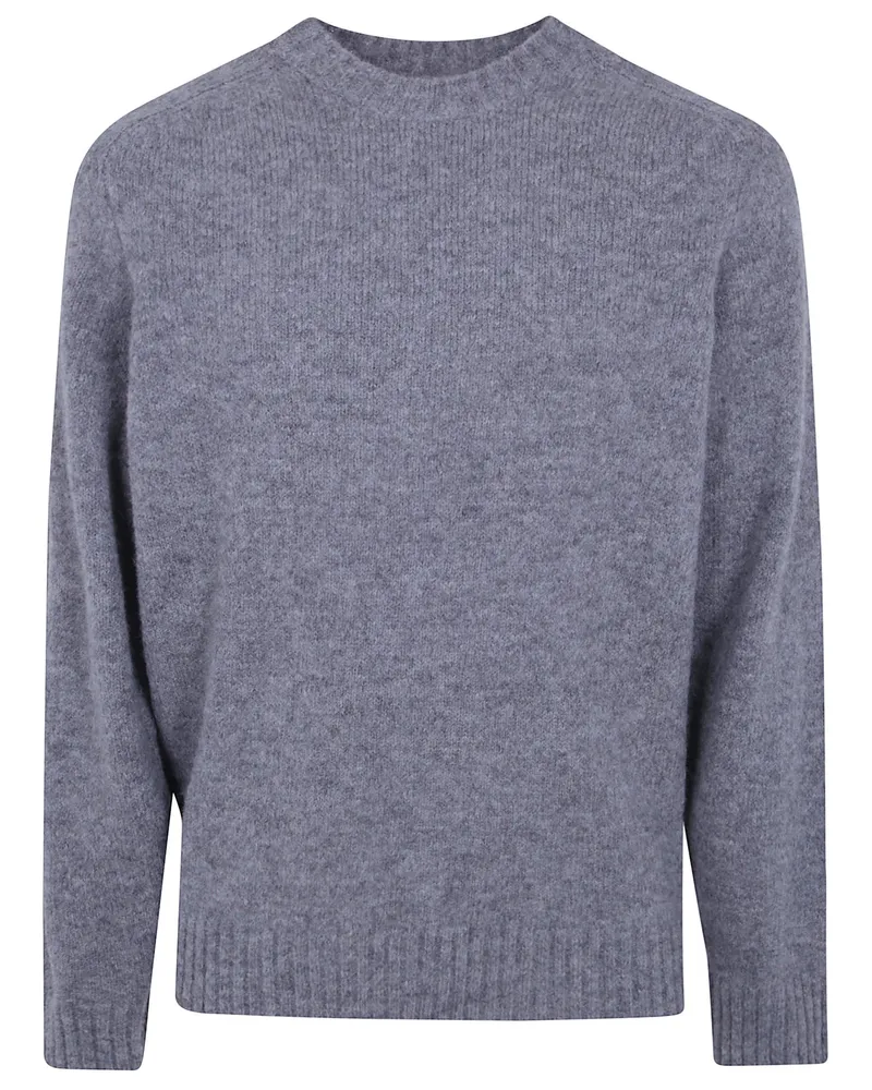 Filippo de Laurentiis Round Neck Sweater Gray