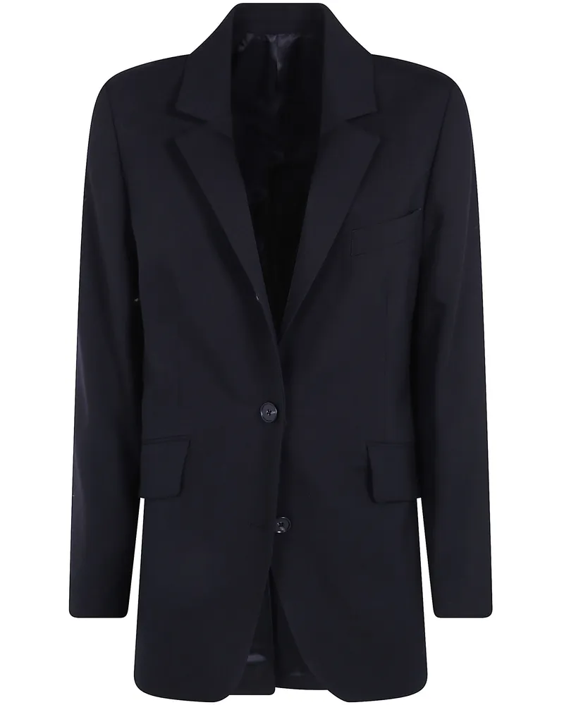 Paul Smith Jacket Wool Black Black