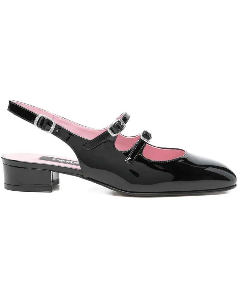 Carel Peché Slingback Shoes Black