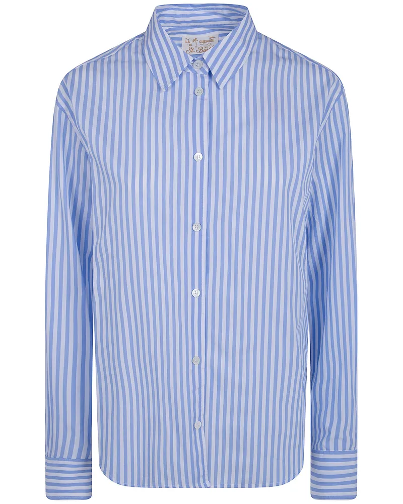 MC2 Saint Barth Meredith" Cotton Shirt Blue
