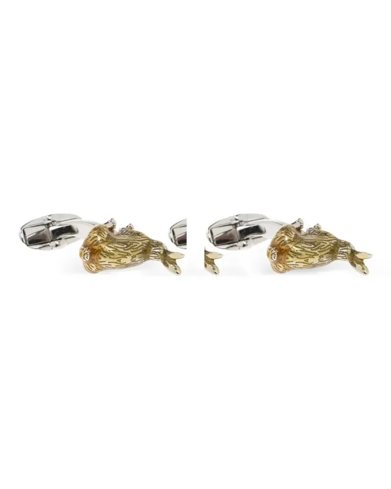 Paul Smith Cufflinks Rabbit Metallic