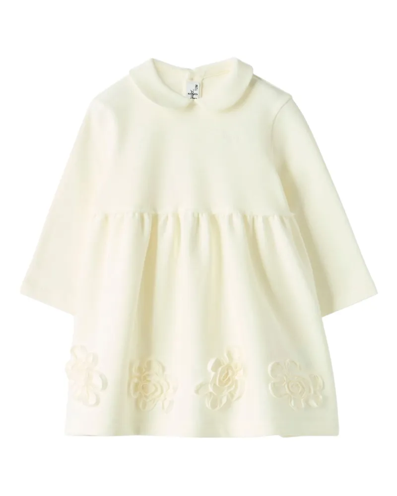 Il Gufo Long Sleeves Dress White