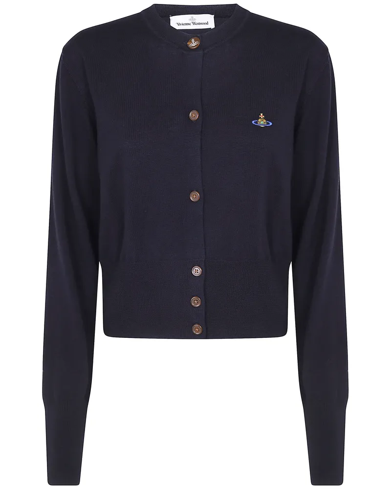 Vivienne Westwood Cropped Cardigan "Bea Black