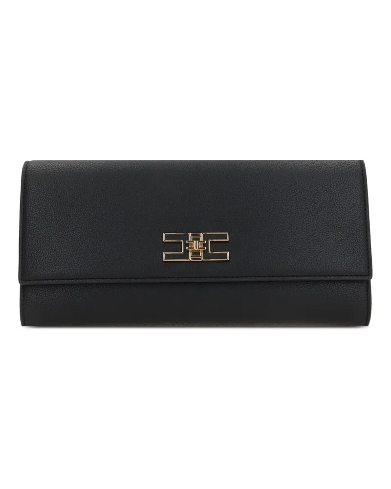 Elisabetta Franchi Clutch Bag By Elisabetta Franchi Black