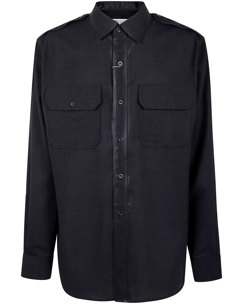 Maison Margiela Long Sleeves Shirt Gray