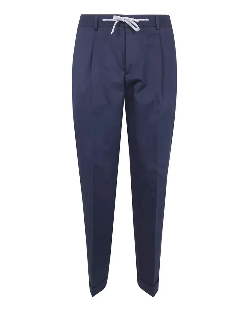 BARBA Roma Chino Trousers Blue
