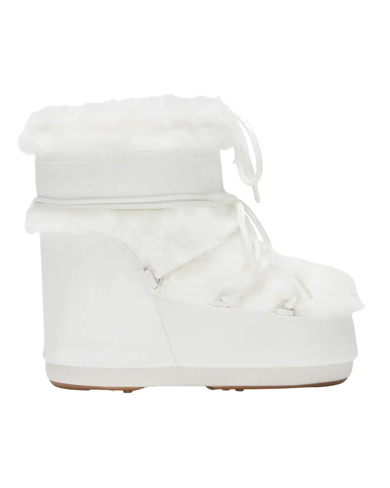 Moon Boot Low Boots "Icon Moonboot White