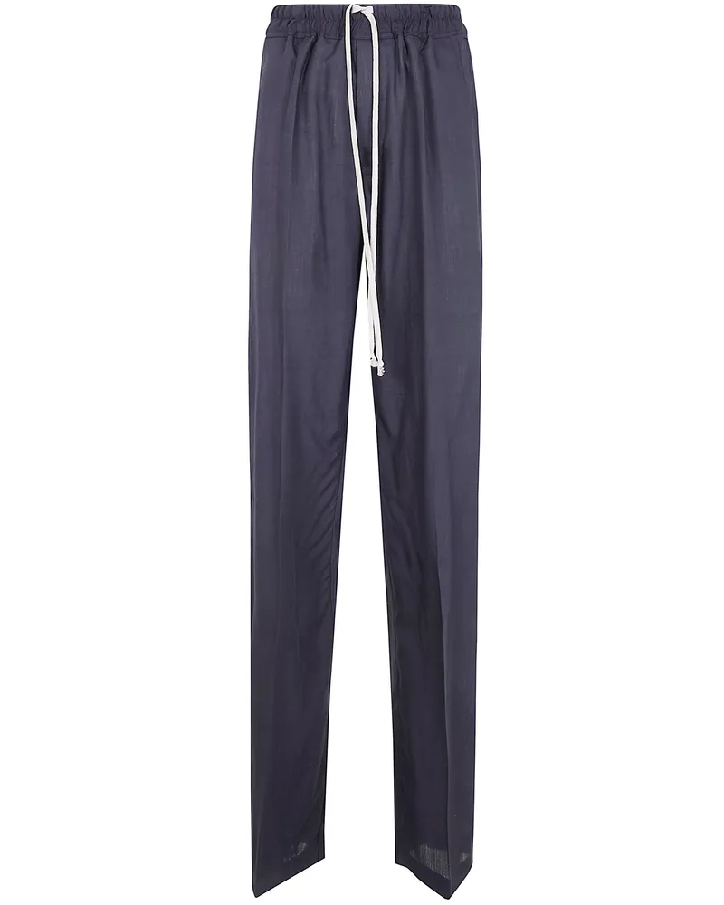 Rick Owens Dietrich Drawstring" Trousers Black