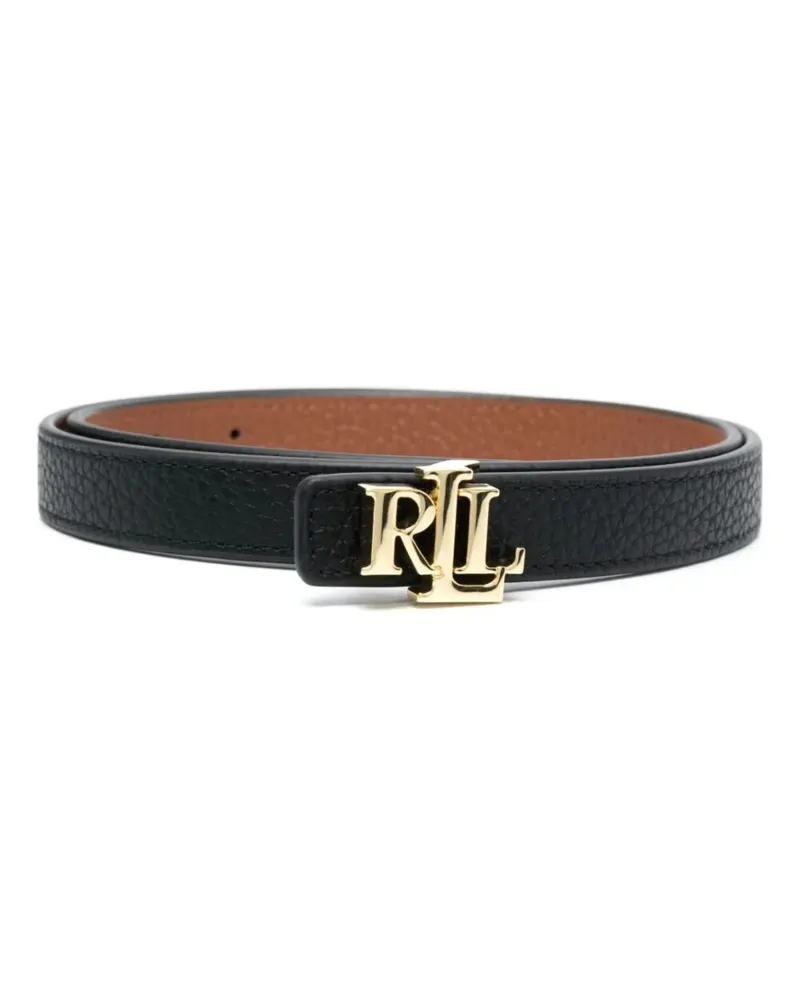 Ralph Lauren Rev Lrl 20' Belt Skinny Black