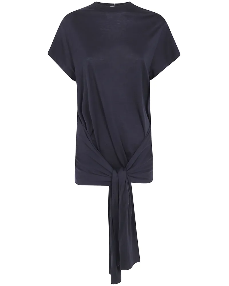 Totême Top Manica Lunga "Tie Waist Black
