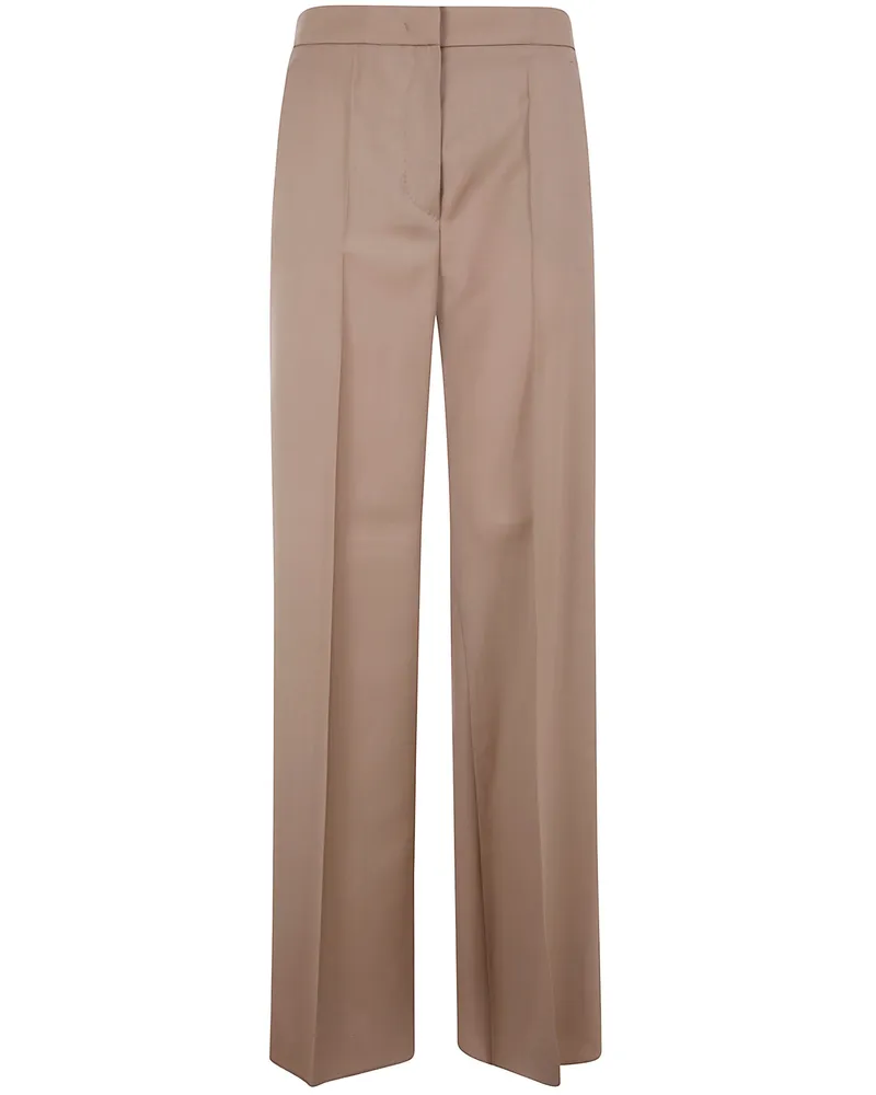 Max Mara Tailored "Fernet" Trousers Brown