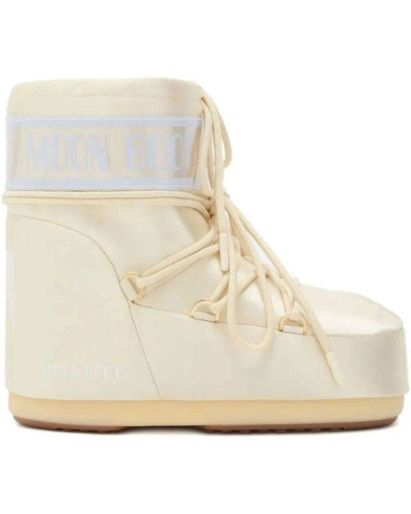Moon Boot Icon" Low Pearly Boot Beige