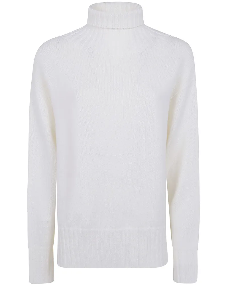 Drumohr  Sweater Turtle Neck "L5mn404l White