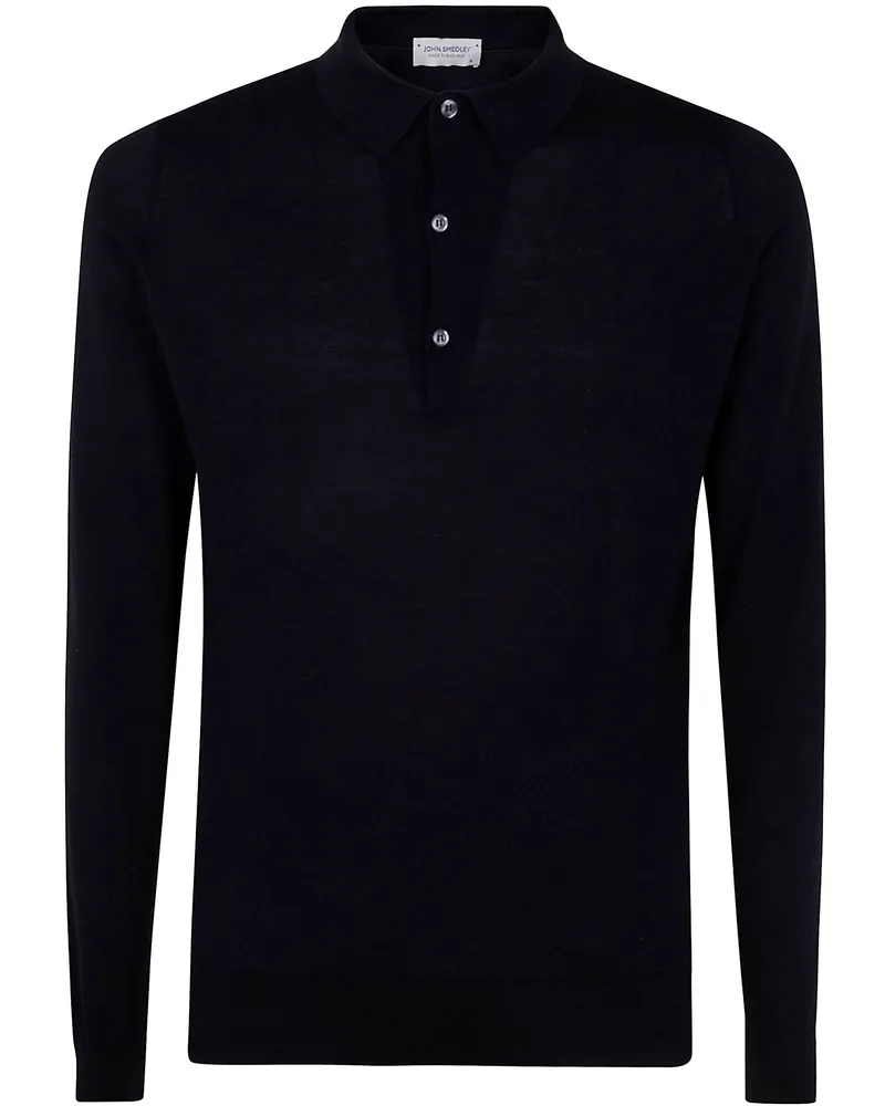 John Smedley Bradwell Long Sleeves Shirt Black