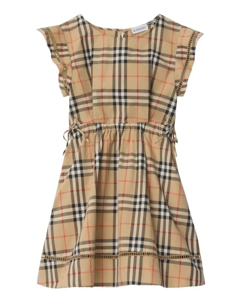 Burberry Adele" Chk Dress White