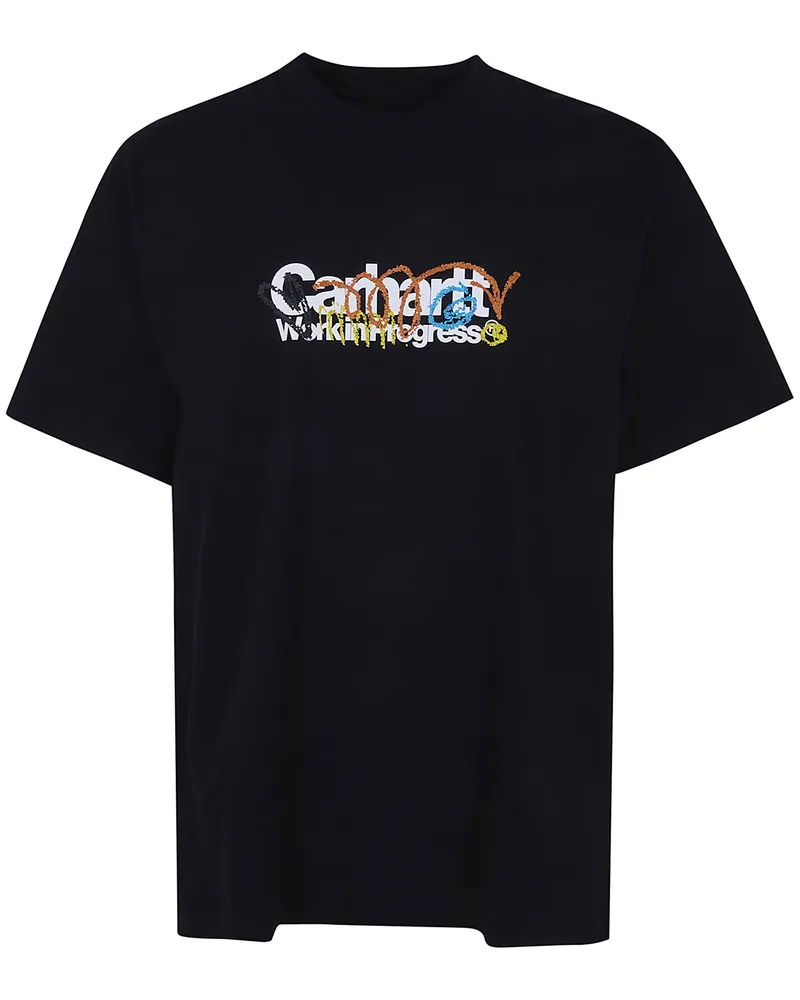 Carhartt WIP Short Sleeves "Primary" Organic Cotton T-Shirt Black