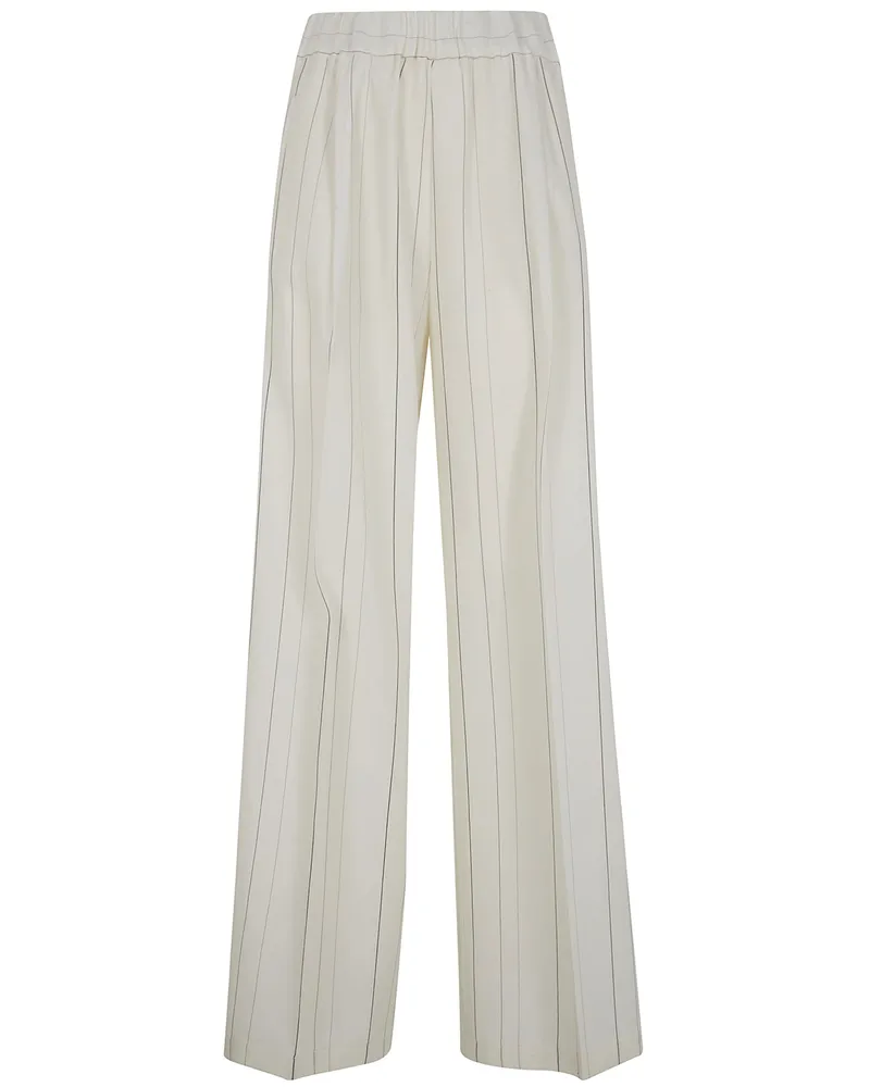 Semicouture Johnny" Trousers White