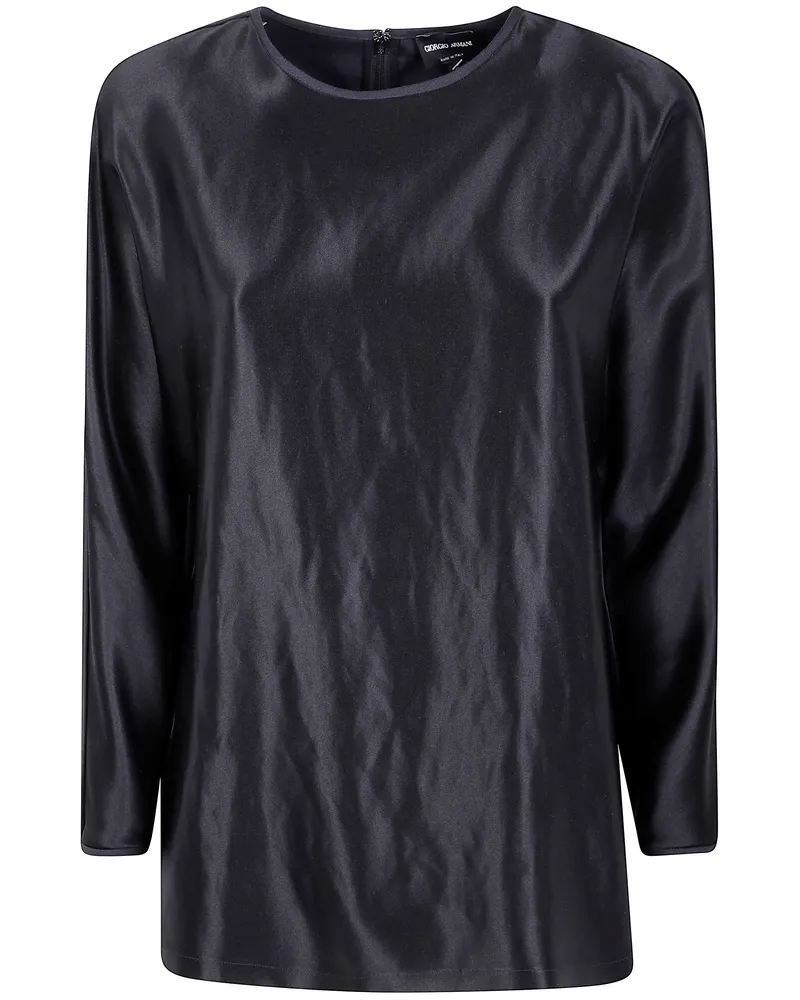 Giorgio Armani Woven Shirt Black