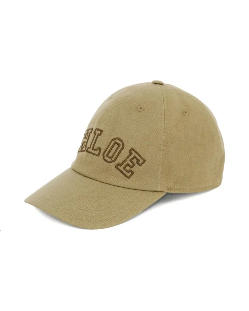 Chloé Hat Wool Silk "Chloe` Signature Green